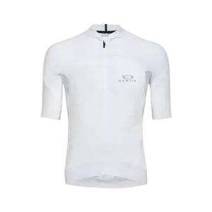 Oakley Endurance Aero Fietsshirt Korte Mouwen Wit