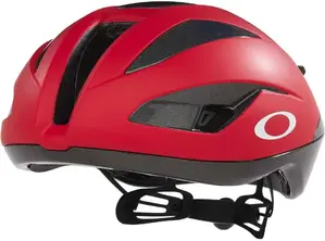 Oakley Velo Mach Race Fietshelm Rood/Zwart