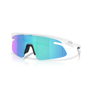 Oakley RSLV Lite Sport Zonnebril Mat Wit met Prizm Sapphire Lens