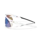 Oakley RSLV Lite Sport Zonnebril Mat Wit met Prizm Sapphire Lens