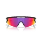 Oakley Sphaera Strike Sport Zonnebril Mat Zwart met Prizm Road Lens