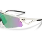 Oakley Sphaera Strike Sport Zonnebril Offwhite met Prizm Road Jade