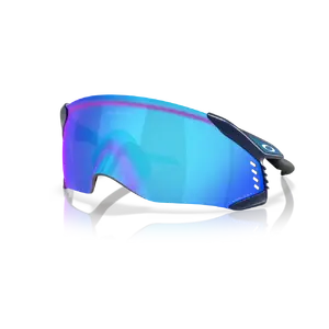 Oakley Velo Kato Sport Zonnebril Mat Grijs met Prizm Sapphire Lens