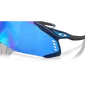 Oakley Velo Kato Sport Zonnebril Mat Grijs met Prizm Sapphire Lens
