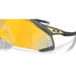 Oakley Velo Kato Sport Zonnebril Mat Grijs met Prizm 24K Lens