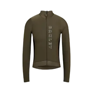 Oakley Endurance Thermal Fietsshirt Lange Mouwen Olijfgroen Heren