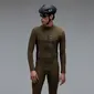 Oakley Endurance Thermal Fietsshirt Lange Mouwen Olijfgroen Heren