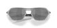 OAKLEY Cage Jacket Sport Zonnebril X-Silver met Prizm Black Polarized Lens — afbeelding 3