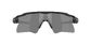 OAKLEY Radar EV Heater Sport Zonnebril Mat Zwart met Prizm Black Polar Lens — afbeelding 10