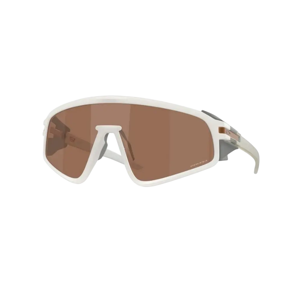 OAKLEY Latch Panel Sport Zonnebril Beige met Prizm Tungsten Lens