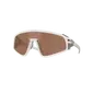 OAKLEY Latch Panel Sport Zonnebril Beige met Prizm Tungsten Lens — afbeelding 1