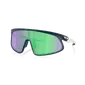 OAKLEY RSLV Sport Zonnebril Donkerblauw met Prizm Road Jade Lens — afbeelding 1