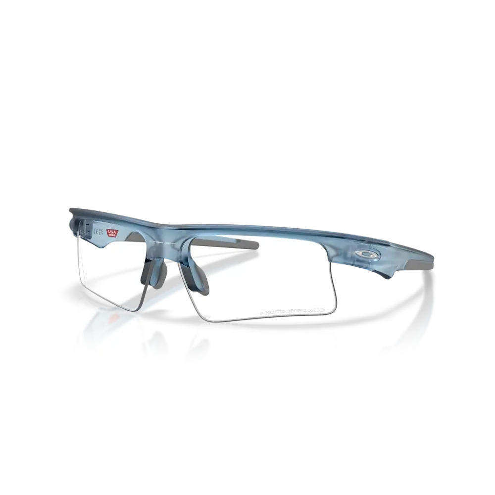 OAKLEY BiSphaera Speed Sport Zonnebril Blauw met Clear Black Photochromic