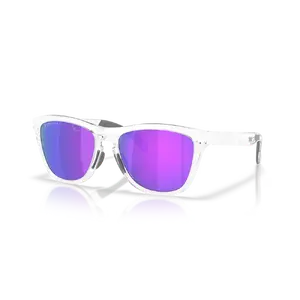 OAKLEY Frogskins Range XL Sport Zonnebril Transparant met Prizm Violet Lens