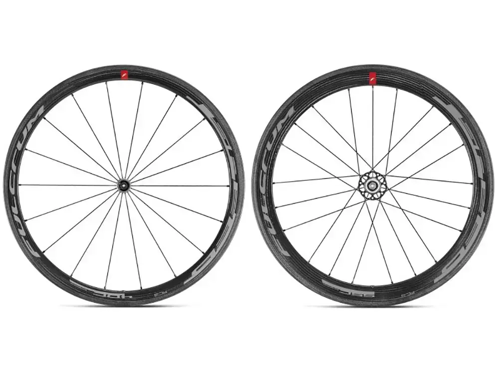 Fulcrum Speed 40/55 Carbon Race Wielset Zwart