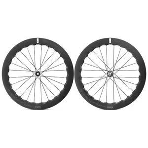 Fulcrum SHARQ 57 Carbon C25 Disc Race Wielset Zwart