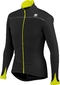 Sportful Force Thermal Fietsshirt Lange Mouwen Zwart/Geel Heren