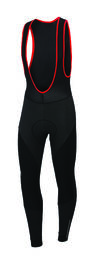 Sportful Fiandre NoRain Fietsbroek Lang Met Bretels en Zeem Zwart Heren
