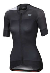 Sportful Bodyfit Pro 2.0 Evo Fietsshirt Korte Mouwen Zwart/Wit Dames