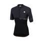 Sportful Giara Fietsshirt Korte Mouwen Zwart/Zwart Heren