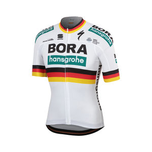 Sportful Bora-Hansgrohe Bodyfit Team German Fietsshirt Korte Mouwen Heren