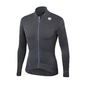 Sportful Monocrom Thermal Fietsshirt Lange Mouwen Grijs Heren