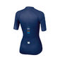 Sportful Diva Fietsshirt Korte Mouwen Blauw Dames