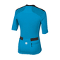Sportful Supergiara Fietsshirt Korte Mouwen Blauw/Zwart Heren
