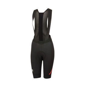 Sportful Fiandre Norain Fietsbroek Kort Zwart Dames