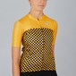 Sportful Checkmate Fietsshirt Korte Mouwen Geel Dames