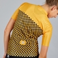 Sportful Checkmate Fietsshirt Korte Mouwen Geel Dames