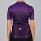 Sportful Checkmate Fietsshirt Korte Mouwen Paars Dames
