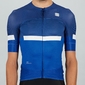 Sportful Evo Fietsshirt Korte Mouwen Blauw Heren