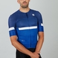 Sportful Evo Fietsshirt Korte Mouwen Blauw Heren