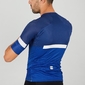 Sportful Evo Fietsshirt Korte Mouwen Blauw Heren