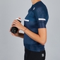 Sportful Evo Fietsshirt Korte Mouwen Blauw Dames