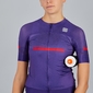 Sportful Evo Fietsshirt Korte Mouwen Paars Dames