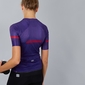 Sportful Evo Fietsshirt Korte Mouwen Paars Dames