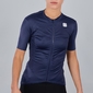 Sportful Flare Fietsshirt Korte Mouwen Blauw Dames