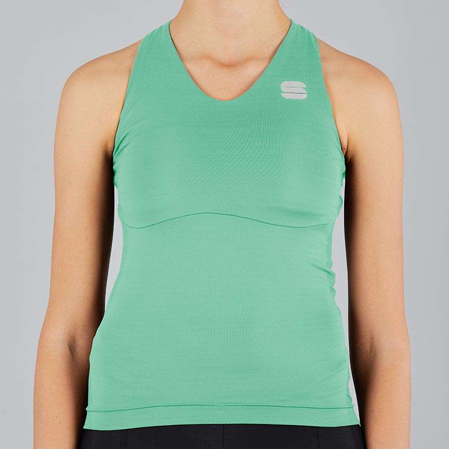 Sportful Kelly Fietsshirt Zonder Mouwen Groen Dames