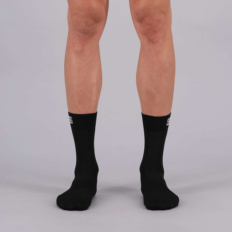 Sportful Matchy Fietssokken Zwart