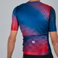 Sportful Rocket Fietsshirt Korte Mouwen Rood/Blauw Heren