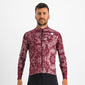 Sportful Escape Supergiara Thermal Fietsshirt Lange Mouwen Oranje/Grijs Heren