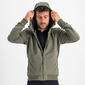 Sportful Giara Hoodie Fietsshirt Lange Mouwen Groen Heren