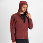 Sportful Giara Hoodie Fietsshirt Lange Mouwen Donkerrood Heren