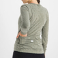 Sportful Giara Fietsshirt Lange Mouwen Groen Dames