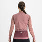 Sportful Supergiara Thermal Fietsshirt Lange Mouwen Paars Dames