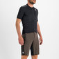 Sportful Supergiara Overshort Fietsbroek Kort Bruin/Zwart Heren