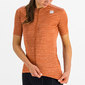 Sportful Supergiara Fietsshirt Korte Mouwen Oranje Dames