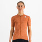 Sportful Supergiara Fietsshirt Korte Mouwen Oranje Dames
